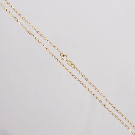 Kedja längd 42,5cm, bredd 1,9mm, 18K Vikt: 1,3 g