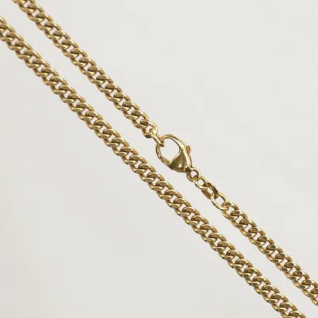 Kedja Pansar 50,5cm bredd 4mm 18K Vikt: 33 g