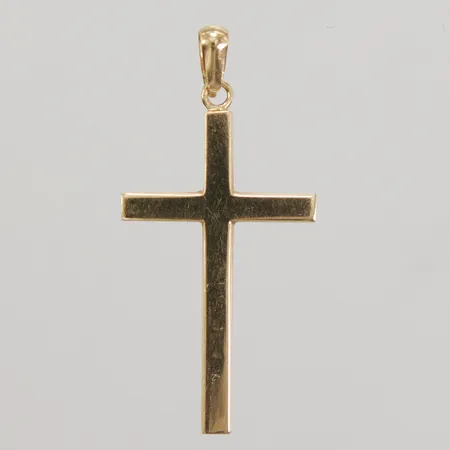 Hänge kors 30mm, bredd 16,2mm, 18K Vikt: 0,7 g