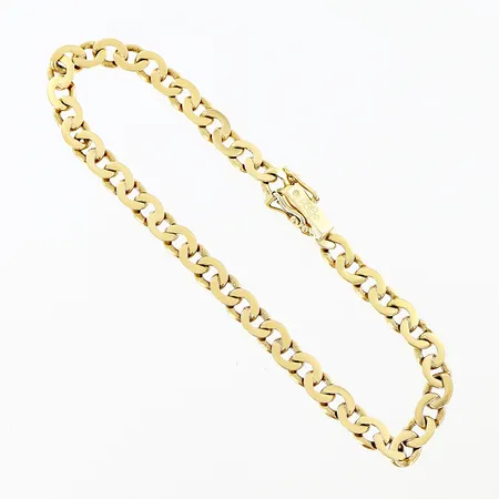 Armband längd 18,5cm bredd 4mm 18K Vikt: 11 g