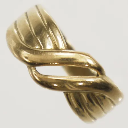 Ring stl:19 bredd 3,6mm 14K Vikt: 3,7 g