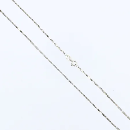 Kedja Venezia längd:42,5cm, bredd ca 1mm, 925/1000 Silver Vikt: 3,5 g