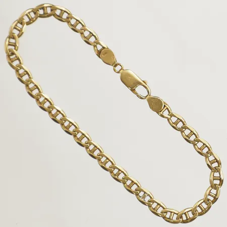 Armband 21cm bredd 4,9mm 18K Vikt: 12,4 g