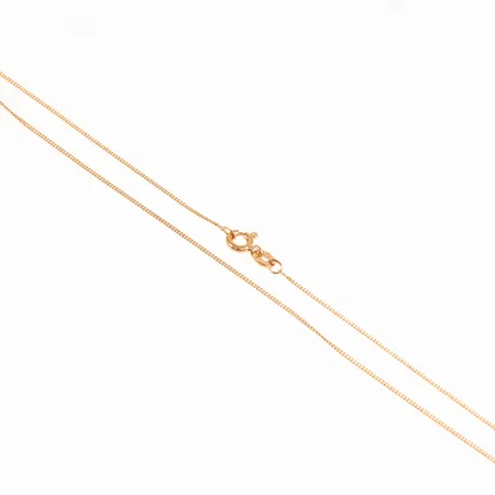 Kedja Pansar 42cm bredd 0,9mm 18K 1,5g. 