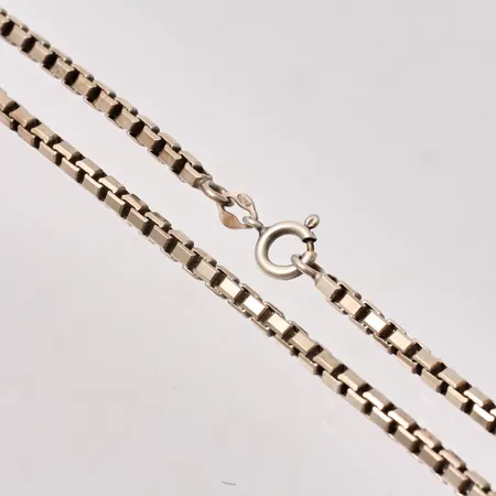 Kedja i silver, 43cm, Venezia, bredd 2,97mm, 925/1000, vikt 18,66g.