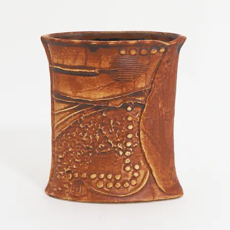 Vas Rörstrand Bertil Vallien "Terra" höjd 11,5cm