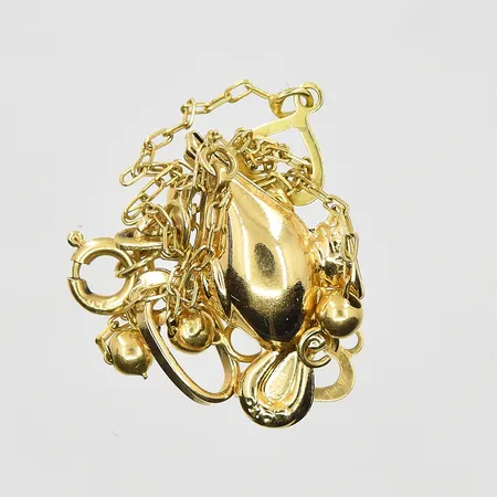 Diverse defekt guld, 18K. Vikt: 2,7 g