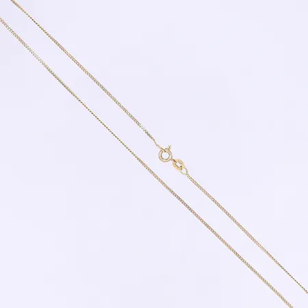 Halskedja Venezia längd 42cm bredd 1mm 18K Vikt: 2,4 g