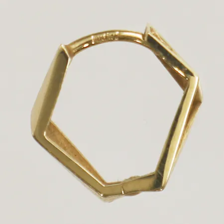 Ett udda örhänge Ø14mm 18K Vikt: 0,9 g