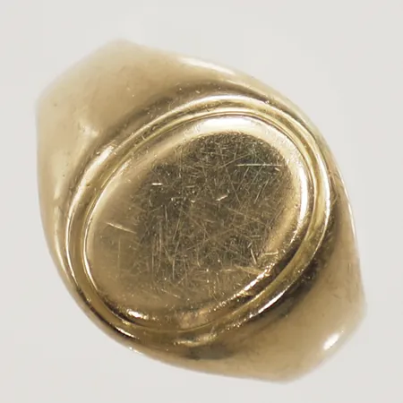Klackring stl:18¾ bredd 4,5mm repig 18K Vikt: 13,9 g