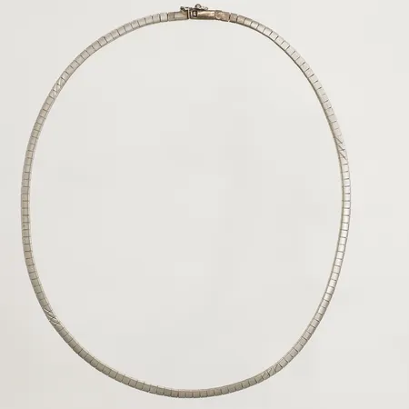 Collier längd 42cm bredd 3,6mm silver 835/1000 Vikt: 15,2 g