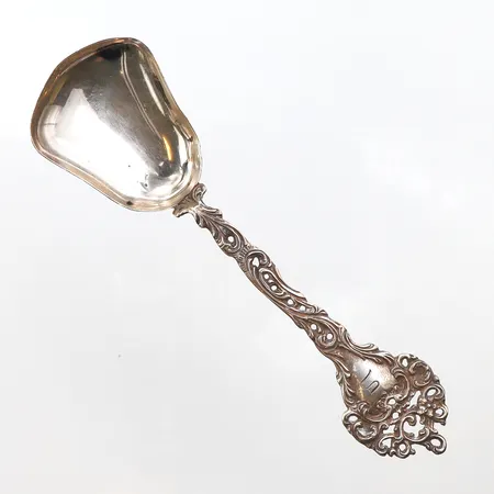 Syltsked, längd 13cm, 839/1000 silver. Vikt: 19,2 g