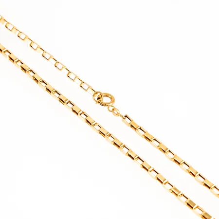 Kedja Ankarlänk 52cm bredd 3mm, 18K 5,5g.