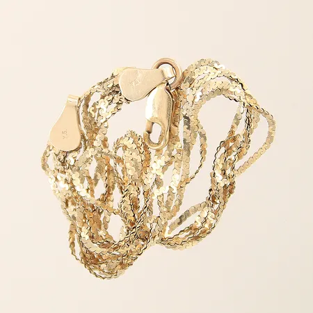 Armband, defekt, 14K Vikt: 4,6 g