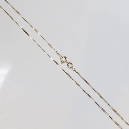 Halskedja Venezia, längd 39,5cm, bredd 1mm, Balestra, 18K Vikt: 3 g