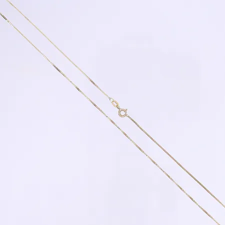 Halskedja Venezia längd 47cm bredd 1mm 18K Vikt: 2,4 g