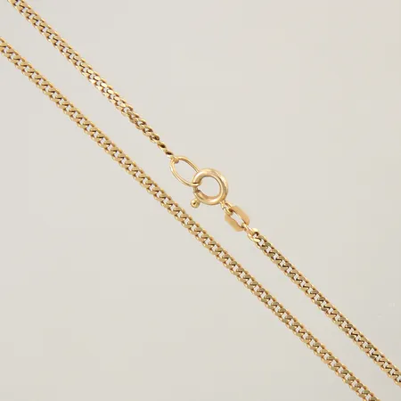 Kedja Pansar längd 53,5cm bredd 2,1mm 18K Vikt: 7,5 g