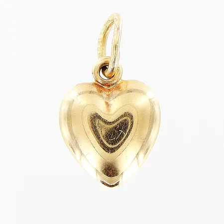 Hänge hjärta 15x8mm, 18K Vikt: 0,4 g