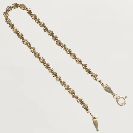 Armband längd 19cm, bredd 2,7mm defekt Italy Silver 925/1000 Vikt: 3,2 g