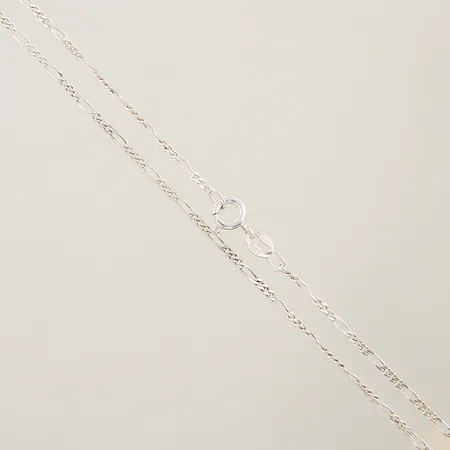 Kedja Figaro längd 43,5cm bredd 1,8mm silver 925/1000 Vikt: 2,7 g