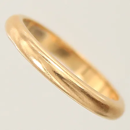 Ring slät stl:16¾ bredd 2,8mm gravyr 18K Vikt: 3,5 g