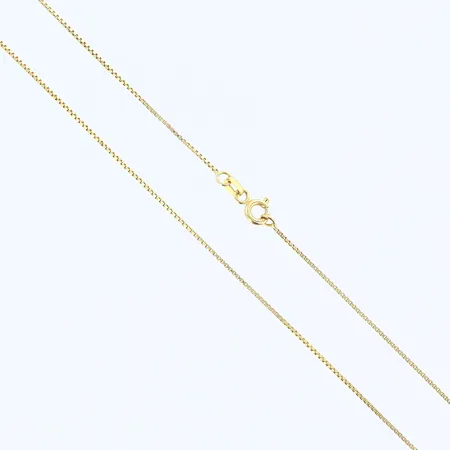 Kedja Venezia längd 45,5cm, bredd ca 1mm, 14K Vikt: 2,2 g