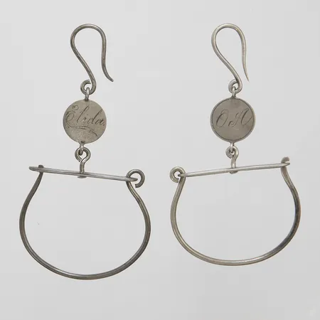 Krokar, öppningsbara, gravyr, 1904, 830/1000 silver Vikt: 19,2g Vikt: 19,2 g