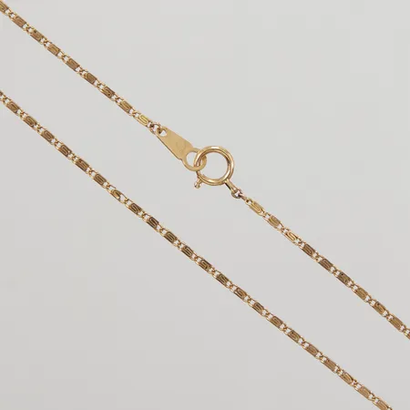 Kedja längd 40cm, bredd 1,4mm, 18K Vikt: 3,9 g