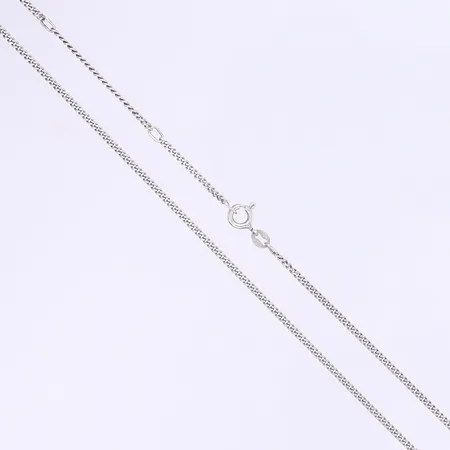 Halskedja Pansar längd 49cm bredd 1mm silver 925/1000 Vikt: 4 g