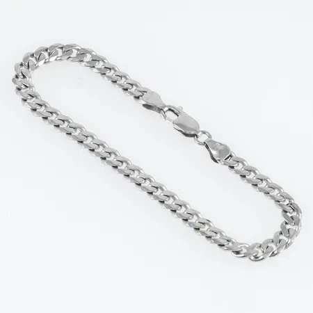 Armband Pansar 20cm bredd 5,4mm, silver 925/1000 10,9g. 