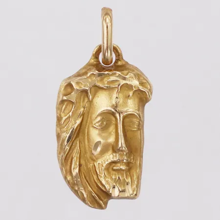 Hänge Jesus 30mm bredd 13,5mm, 18K Vikt: 2,2 g