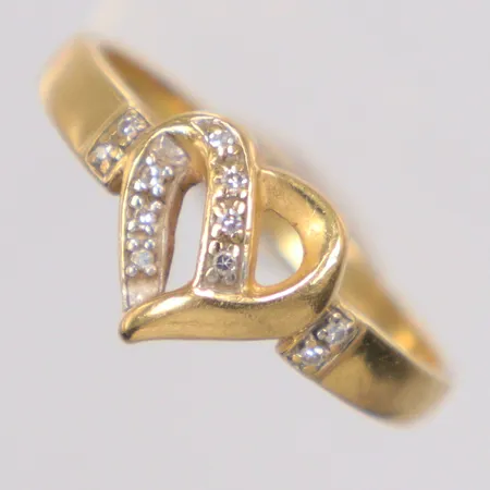 Ring stl: 18½ 18k Vikt: 2,6 g