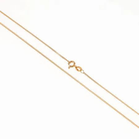 Kedja Pansar 43cm bredd 1,1mm, 18K 2,0g. 
