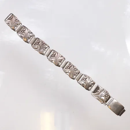 Armband, längd 20cm, bredd 15,2mm, r830/1000 silver. Vikt: 24,3 g