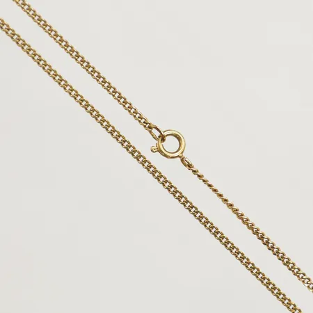 Kedja Pansar 62cm bredd 1,8mm 18K Vikt: 9 g