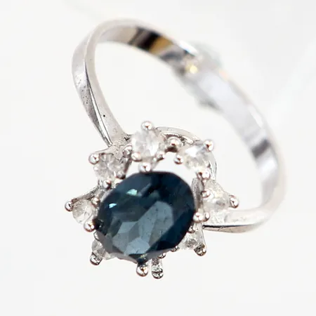 Ring med stenar S925/1000 Vikt: 2 g