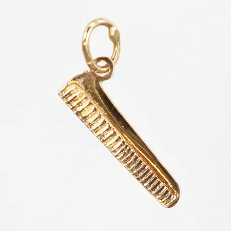 Berlock kam 20x5mm 18K Vikt: 0,8 g