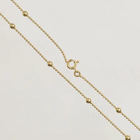 Collier 42cm saknar låsögla 18K Vikt: 3,8 g