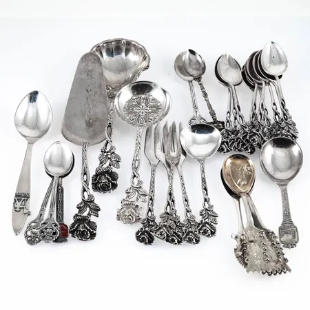 Diverse silver olika modeller 408g 830/1000