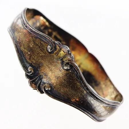 Servettring 49x35mm silver 830/1000 Vikt: 15,1 g