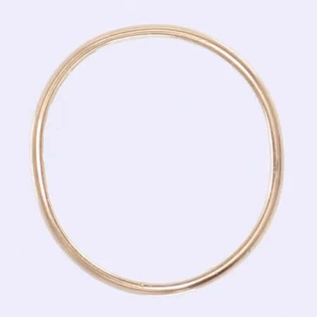 Ring slät defekt gravyr 18K Vikt: 2,1 g