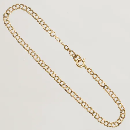 Armband Bismarck 18,5cm bredd 3,2mm GHA 18K Vikt: 2 g