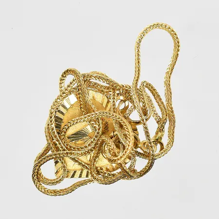 Diverse defekt guld, 21K. Vikt: 4,2 g