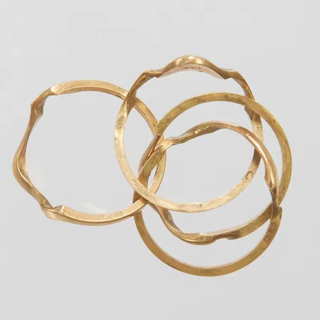 Pusselring slitage 14K Vikt: 4,3g Vikt: 4,3 g