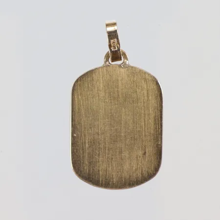 Hänge med gravyr 18K Vikt: 8,8 g
