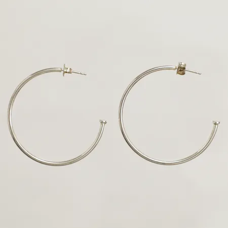 Ett par örhängen Thomas Sabo Ø40mm, bredd 1,9mm silver 925/1000  Vikt: 6 g