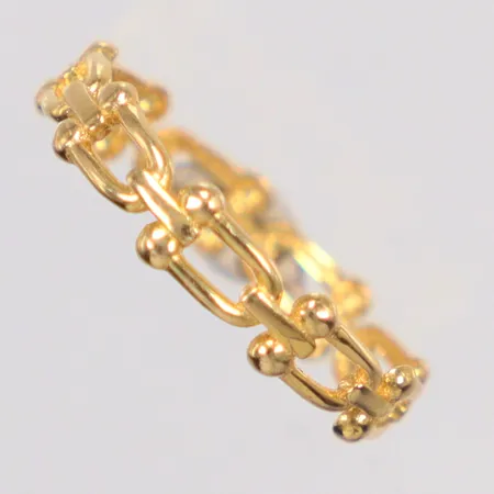 Ring stl. 17, 18K Vikt: 0,8 g