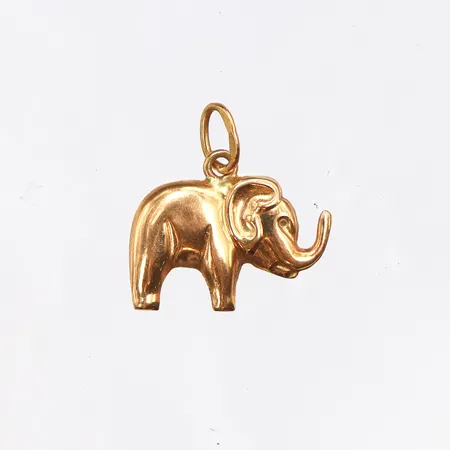 Hänge Elefant, mått 8,8x13mm, 18K. Vikt: 0,5 g