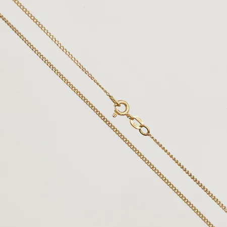 Kedja Pansar 51cm bredd 1,2mm 18K Vikt: 3,4 g