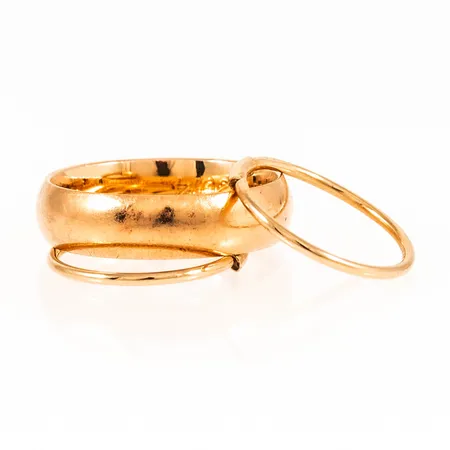 Diverse defekt/graverat guld 18K 6,6g.